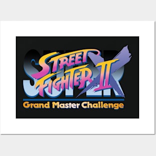 Super Street Fighter II: X Grand Master Challenge Logo Posters and Art